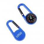 Mini Compass Carabiner with Logo