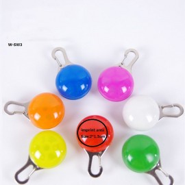 LED Pet Safety Warning Light w/Carabiner (3.34"X1.18") with Logo
