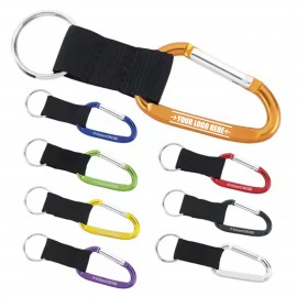 Carabiner Keyring with Logo