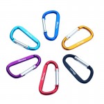 Personalized Custom Big Size D-Shaped Carabiner Clip w/Logo