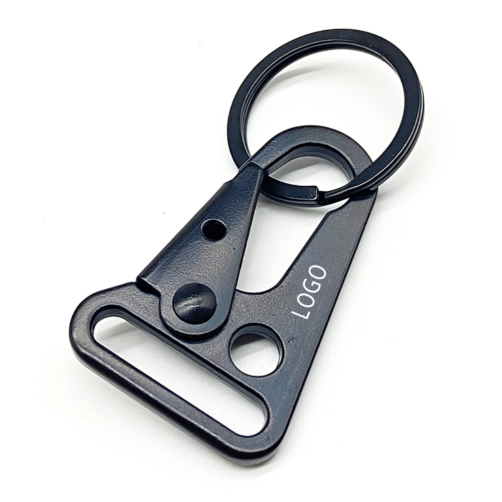 Aluminum D-Ring Locking Carabiner with Logo