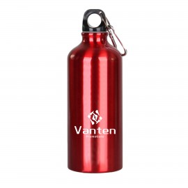 Logo Branded Sports Bottle w/Carabiner