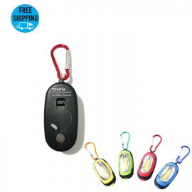 Personalized Portable COB Work Light with carabiner & Magnetic