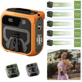 Portable Waist Clip Fan 10000mAh Wearable Belt Personal Fan. with Logo