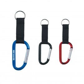 6mm Carabiner with Logo  6mm Carabiner with Logo