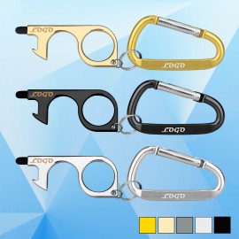 PPE Door Opener Closer Stylus No-Touch w/ Carabiner with Logo  PPE Door Opener Closer Stylus No-Touch w/ Carabiner with Logo