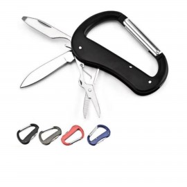 Personalized Metal D-type Multifunctional Climbing Carabiner