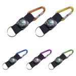 Personalized Outdoor Carabiner W/ Compass