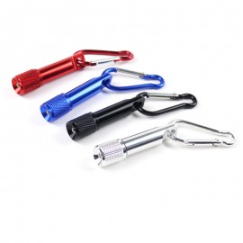 Customized Flashlight Carabiner Keychain  Customized Flashlight Carabiner Keychain