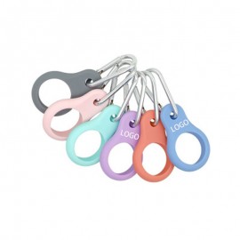Custom Silicone Water Bottle Carrier w/Carabiners