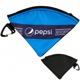 Logo Branded Large Full Color Triangle Pouch