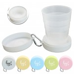 Foldable Plastic Cup with Buckle with Logo