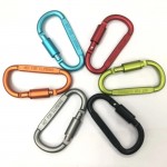 D Shape Locking Carabiner Custom Imprinted