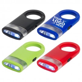 Personalized Dual Shine LED Light Carabiners  Personalized Dual Shine LED Light Carabiners