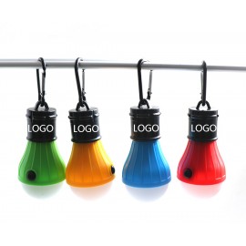 Portable LED Camping Light with Carabiner with Logo
