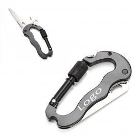 Logo Branded 5-in-1 Utility Carabiner