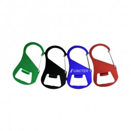 Climbing Carabiner Bottle Opener with Logo  Climbing Carabiner Bottle Opener with Logo
