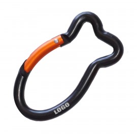 Logo Branded Adorable Fish Shaped Carabiner Exquisitely Crafted For Outdoor  Logo Branded Adorable Fish Shaped Carabiner Exquisitely Crafted For Outdoor