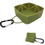 Production Portable Pet Bowl Food Tray with Logo