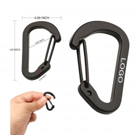 Aluminium Alloy Carabiner with Logo  Aluminium Alloy Carabiner with Logo