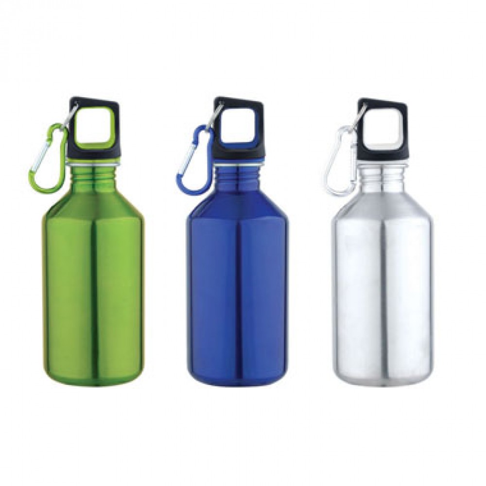 17 Oz. Stainless steel Bottle (Screened) with Logo