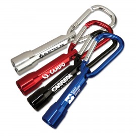 Carabiner Flashlight with Logo  Carabiner Flashlight with Logo