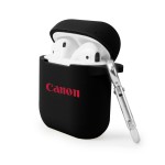 Customized Silicone Apple AirPods Case w/ Carabiner