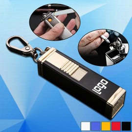 Electronic Lighter w/Carabiner with Logo  Electronic Lighter w/Carabiner with Logo
