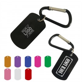 Personalized Dog Tag on Carabiners