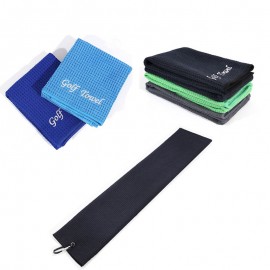 Microfiber Golf Towel with Durable Carabiners Clip with Logo
