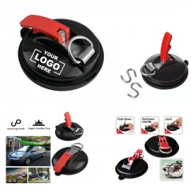Logo Branded Heavy Duty Car Suction Cup Tie Down with Hook