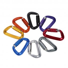 Locking Carabiner Clip with Logo