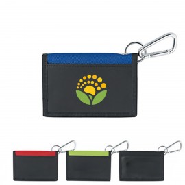 Carabiner Folding Wallet with Logo  Carabiner Folding Wallet with Logo