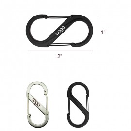 Custom Dual Spring Gate Carabiner  Custom Dual Spring Gate Carabiner