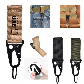 Logo Branded Tactical Nylon Carabiner  Logo Branded Tactical Nylon Carabiner