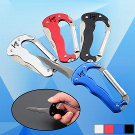 3'' Mountaineering Buckle w/Knife with Logo  3