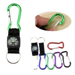 Promotional Busbee Carabiner with Compass