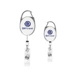 Carabiner Clip Badge Reel with Logo