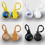 Expressions Lip Balm w/Silicone Carabiner with Logo