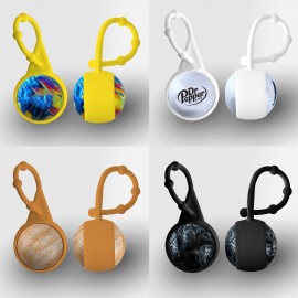 Expressions Lip Balm w/Silicone Carabiner with Logo