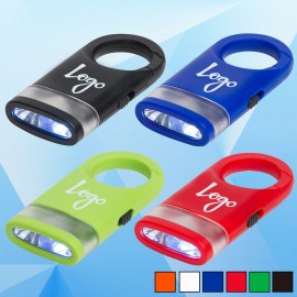 Carabiner Flashlight with Logo