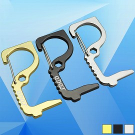 PPE Door Opener Closer No-Touch w/ Carabiner and Wrench with Logo  PPE Door Opener Closer No-Touch w/ Carabiner and Wrench with Logo