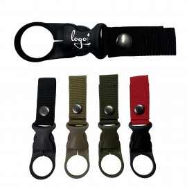 Water Bottle Holder Hanging Buckle Clip Carabiner with Logo