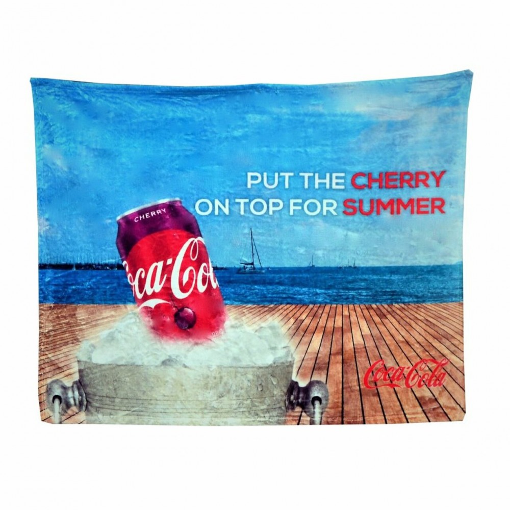 Sublimated Silk Touch Blanket - 50" x 60" Logo Branded Sublimated Silk Touch Blanket - 50" x 60" Logo Branded
