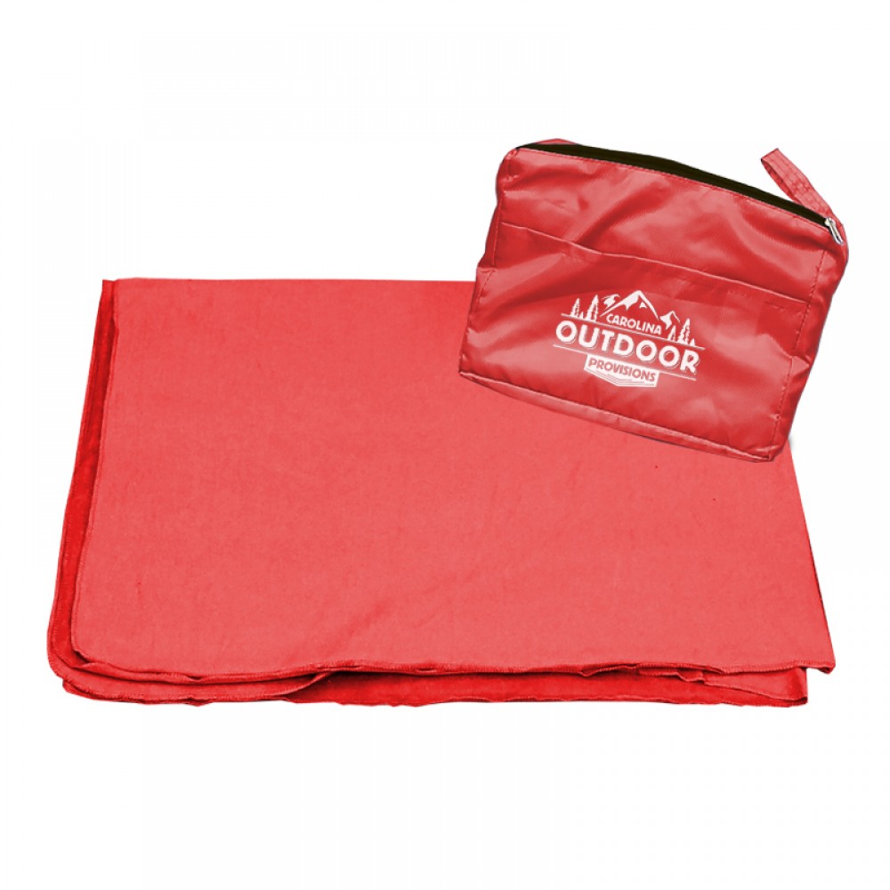 Custom Embroidered Stadium Blanket in a Tote Custom Embroidered Stadium Blanket in a Tote