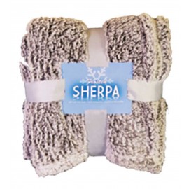 Custom Frosted Sherpa Blanket 50"X60" (Embroidered)--Grey/Silver Only  Custom Frosted Sherpa Blanket 50"X60" (Embroidered)--Grey/Silver Only