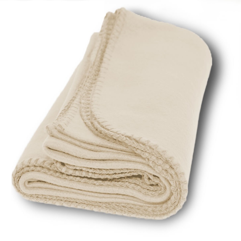 Customized Promo Blanket Cream (50"X60")