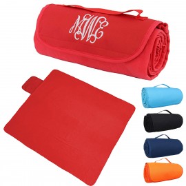 Promotional Portable Sports Stadium Blanket w/ Carrying Strap  Promotional Portable Sports Stadium Blanket w/ Carrying Strap