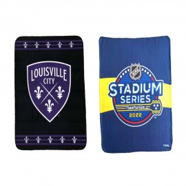 Logo Branded Fleece Blanket (30"x40")