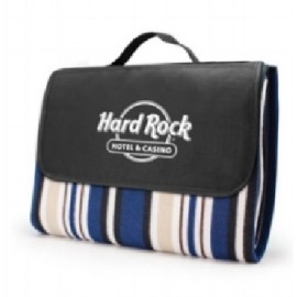 Polar Fleece Picnic Blanket with Logo